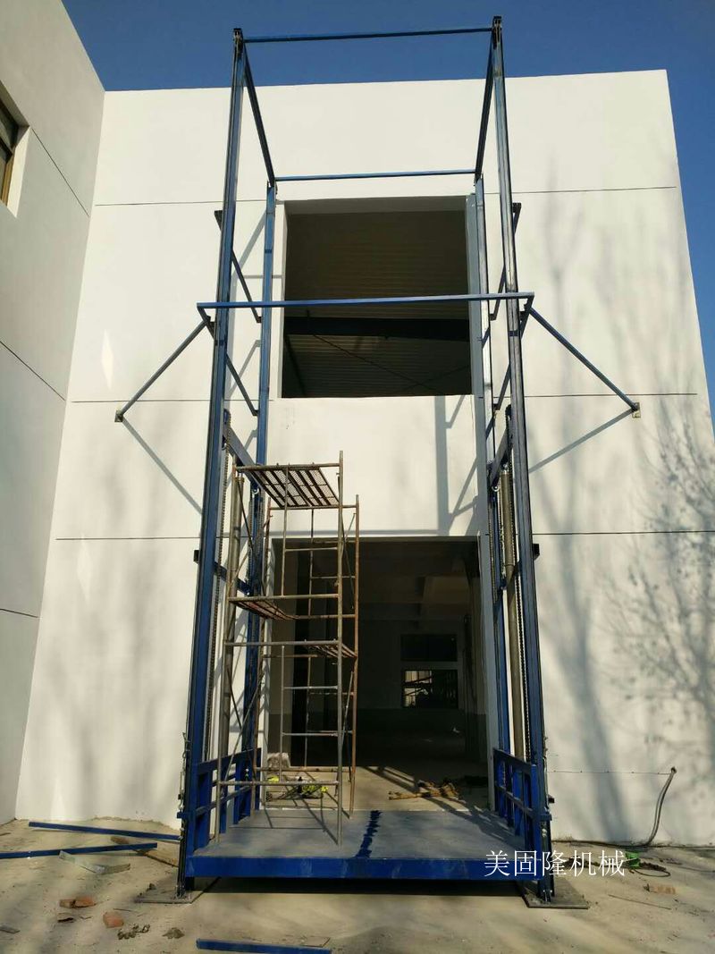 固原仓库专用导轨式升降货梯价格