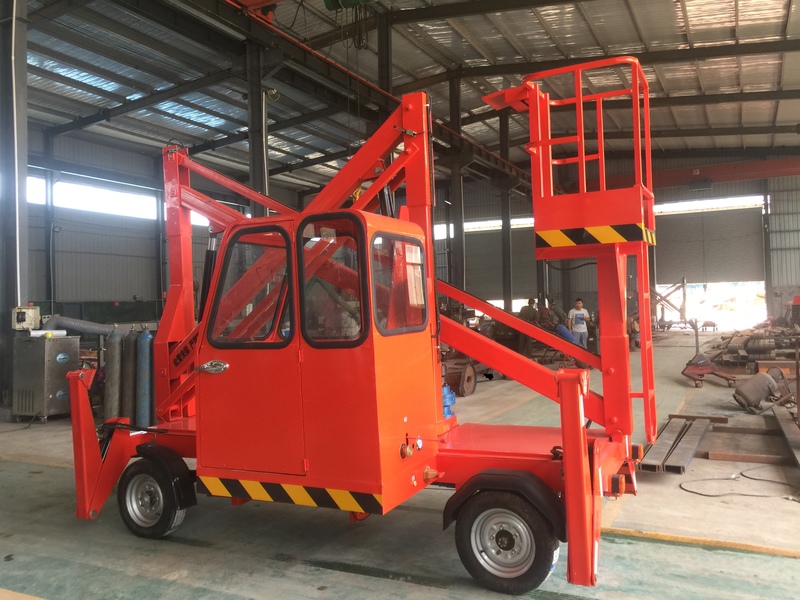固原曲臂式升降平台